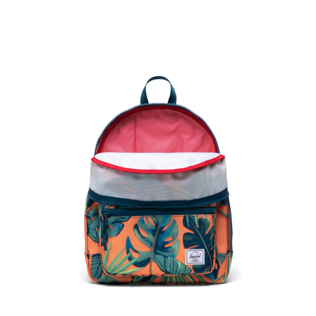 Herschel Heritage Backpack Youth - Tangerine Palm Leaves By HERSCHEL Canada - 82067