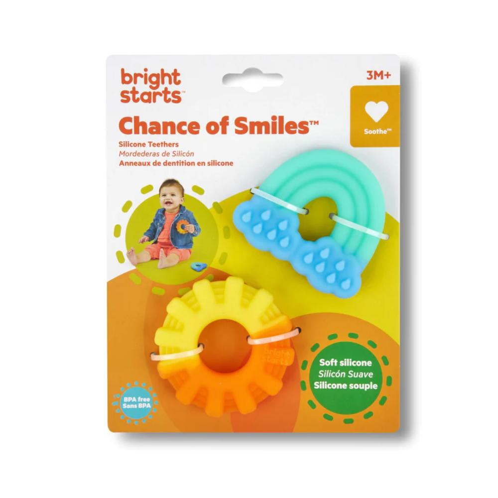 Bright Starts Chance of Smiles Silicone Teether By BRIGHT STARTS Canada - 82073