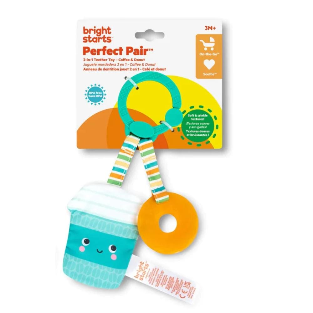 Bright Starts - Perfect Pair Teether - Coffee & Donut By BRIGHT STARTS Canada - 82121