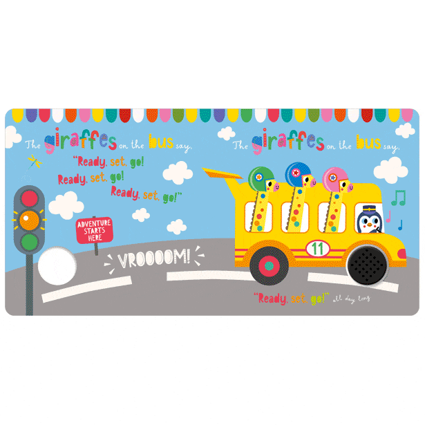 MBI Wheels On The Bus Board Book By MBI Canada - 82533