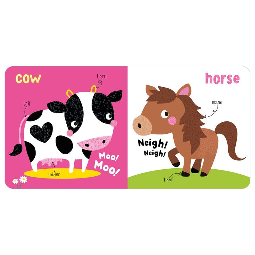 MBI Board Book - Play-City Rattler Moo! By MBI Canada - 82534