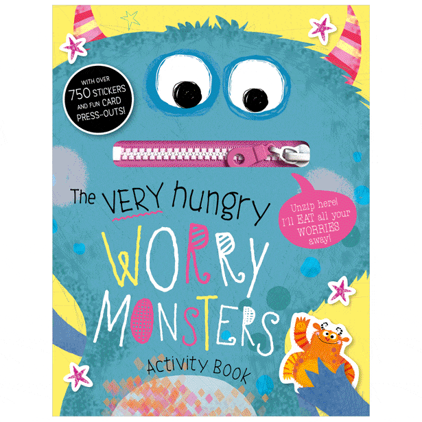 MBI The Very Hungry Worry Monster Activity Book By MBI Canada - 82537