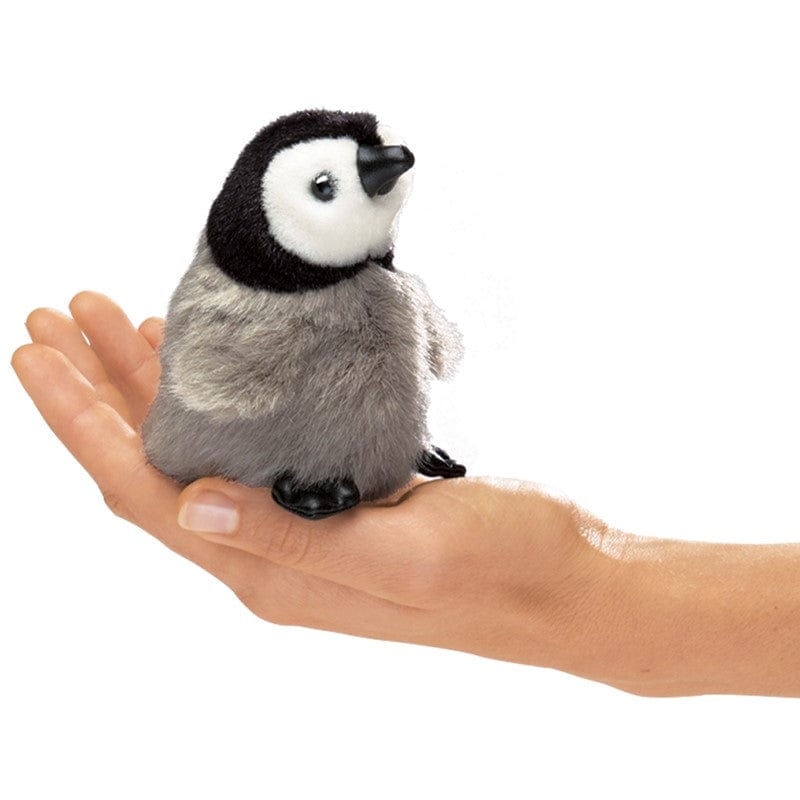 Folkmanis Mini Penguin, Baby Emperor Finger Puppet By FOLKMANIS PUPPETS Canada - 82542