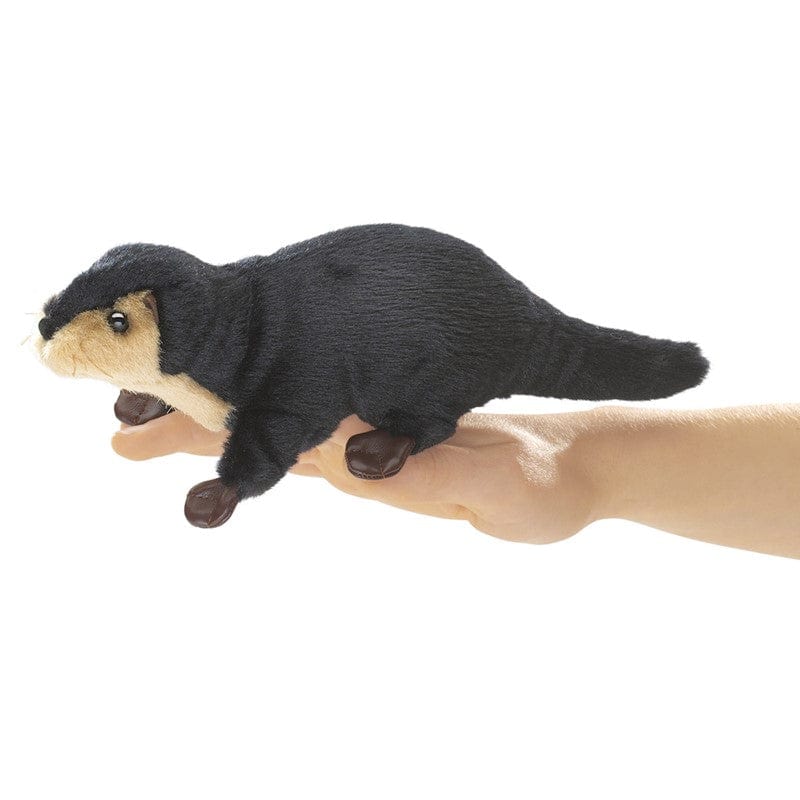 Folkmanis Mini Otter, River Finger Puppet By FOLKMANIS PUPPETS Canada - 82543
