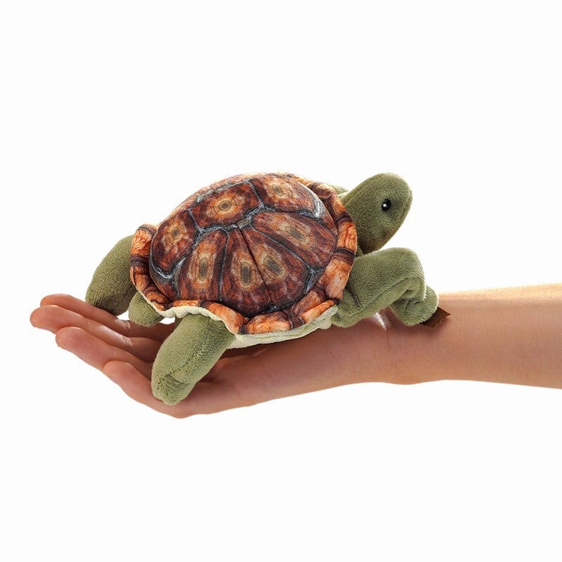 Folkmanis Mini Tortoise Finger Puppet By FOLKMANIS PUPPETS Canada - 82546