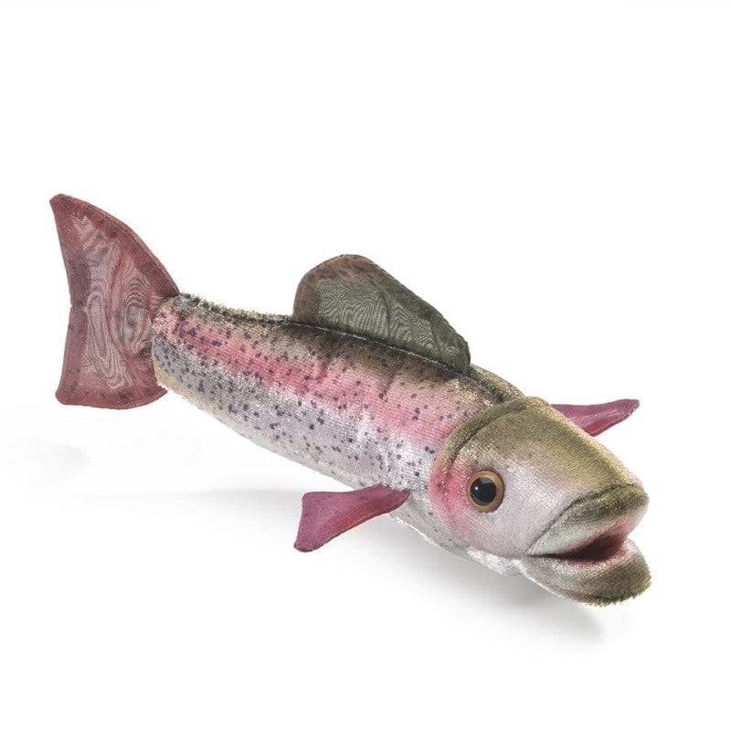 Folkmanis Mini Rainbow Trout Finger Puppet By FOLKMANIS PUPPETS Canada - 82548
