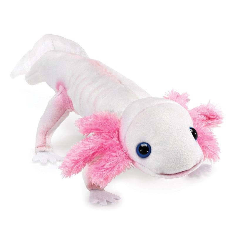 Folkmanis White Axolotl Finger Puppet By FOLKMANIS PUPPETS Canada - 82550