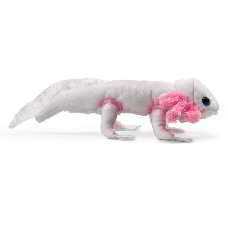 Folkmanis White Axolotl Finger Puppet By FOLKMANIS PUPPETS Canada - 82550