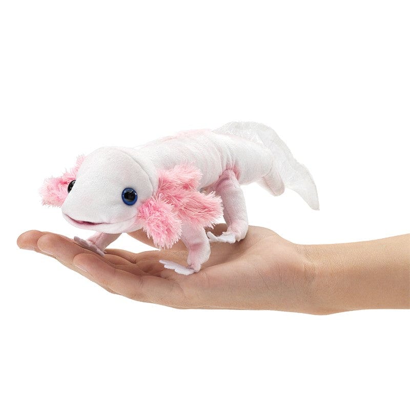 Folkmanis White Axolotl Finger Puppet By FOLKMANIS PUPPETS Canada - 82550