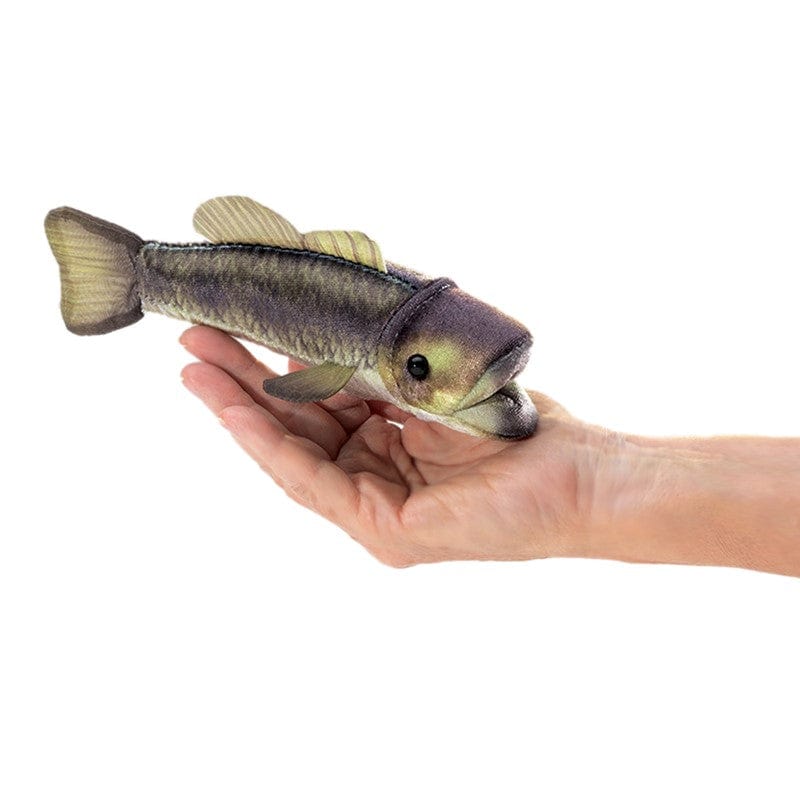 Folkmanis Mini Largemouth Bass Finger Puppet By FOLKMANIS PUPPETS Canada - 82552