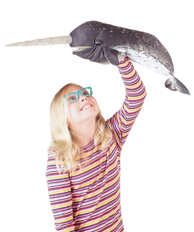 Folkmanis Narwhal Hand Puppet By FOLKMANIS PUPPETS Canada - 82553