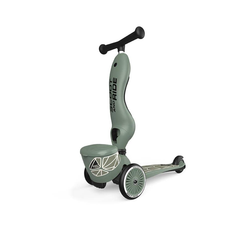 Scoot and Ride Highwaykick 1 Lifestyle Scooter - Green Lines By SCOOT&RIDE Canada - 82684