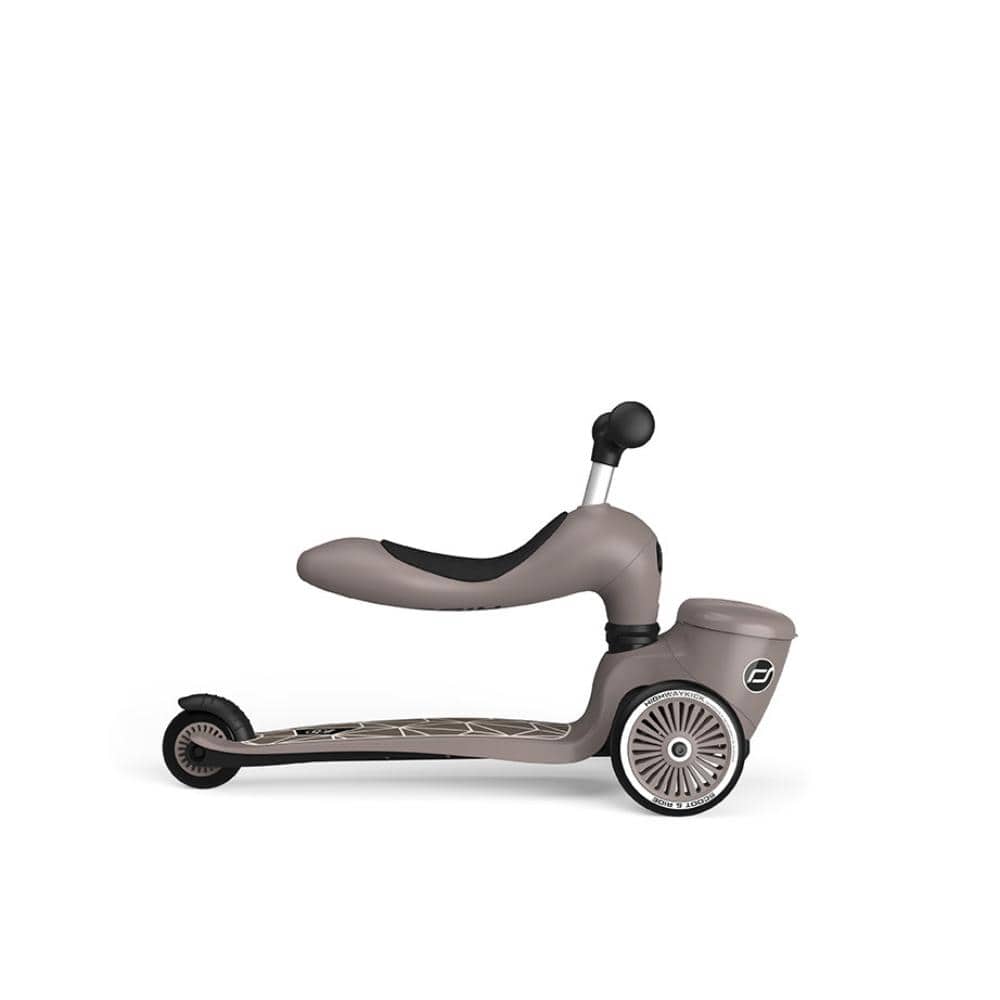 Scoot and Ride Highwaykick 1 Lifestyle Scooter - Brown Lines By SCOOT&RIDE Canada - 82685