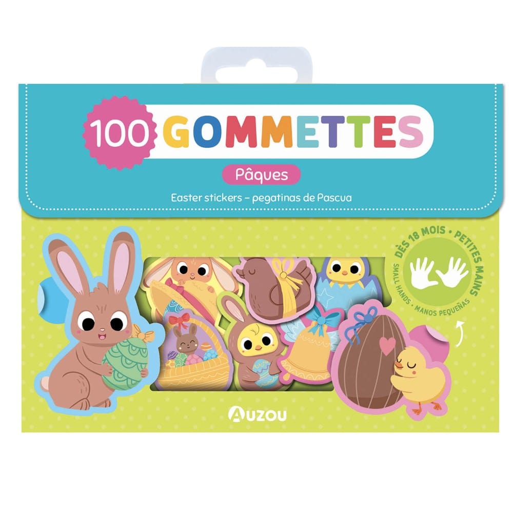 Auzou 100 Gommettes - Pâques By AUZOU Canada - 83349
