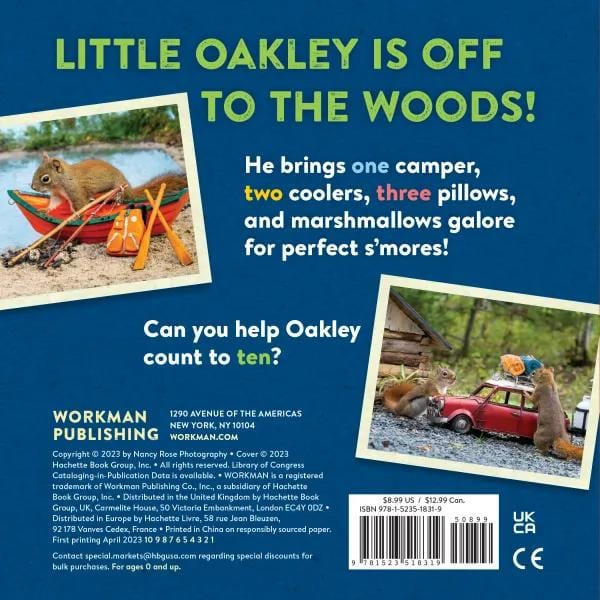 Hachette Oakley The Squirrel - Camping 1, 2, 3! By HACHETTE Canada - 83554