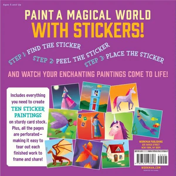 Hachette Paint By Stickers - Unicorns and Magic By HACHETTE Canada - 83555