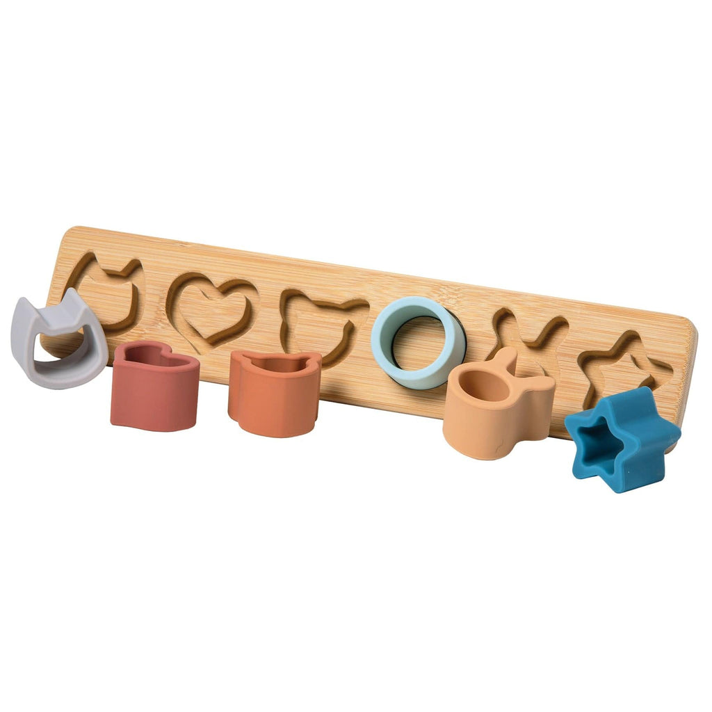 Mary Meyer Simply Silicone Bamboo 6-Piece Sorter By MARY MEYER Canada - 83968