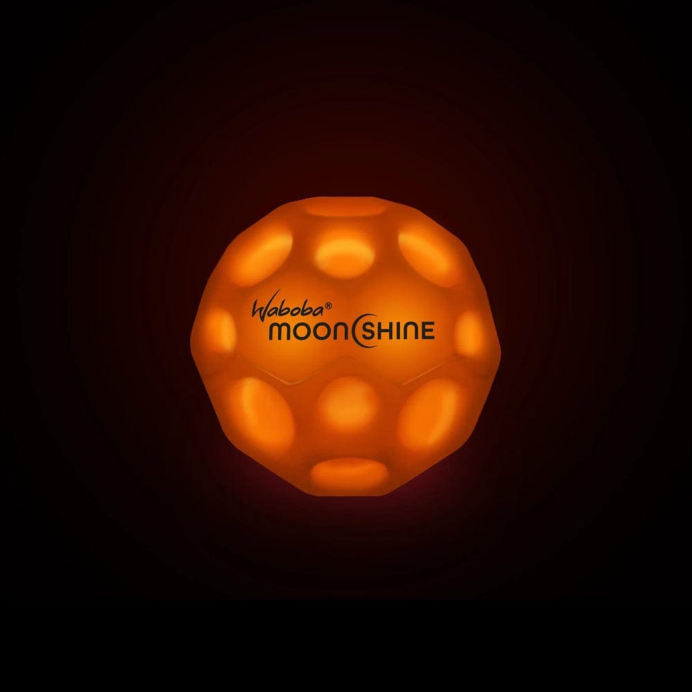 ORANGE Waboba Coloured Moon Balls - Light Up Moonshine By WABOBA Canada - 84141