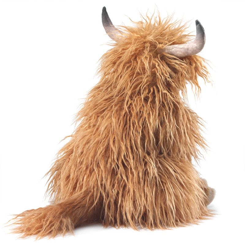 Folkmanis Highland Cow Hand Puppet By FOLKMANIS PUPPETS Canada - 84322