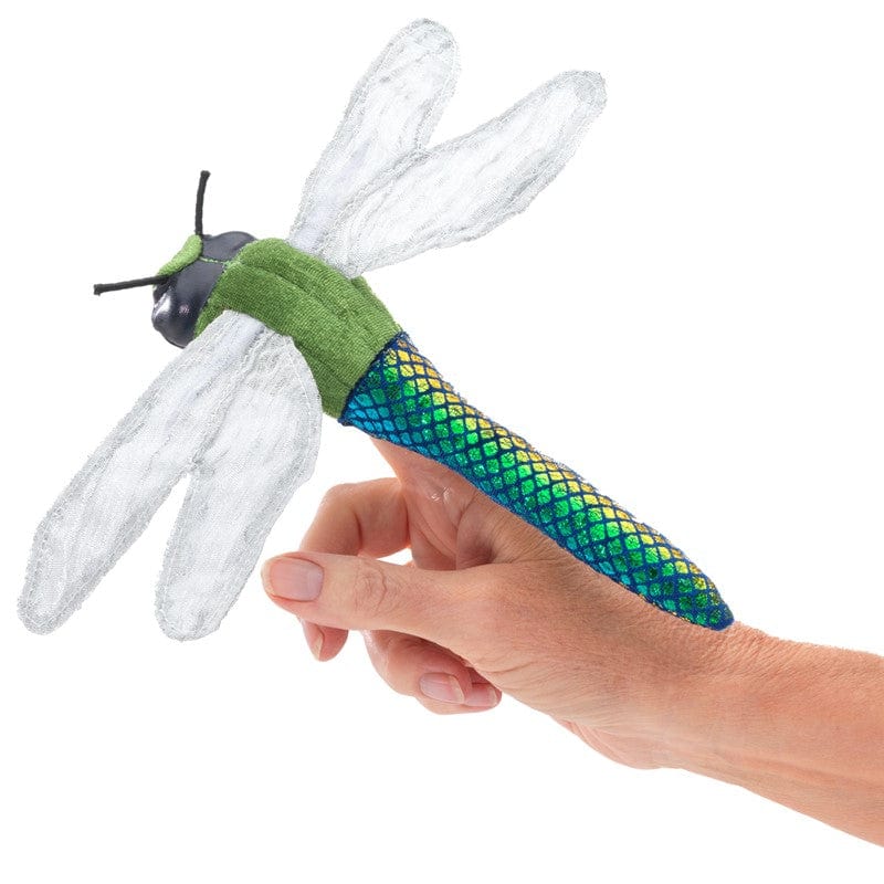 Folkmanis Mini Dragon Fly Finger Puppet By FOLKMANIS PUPPETS Canada - 84326