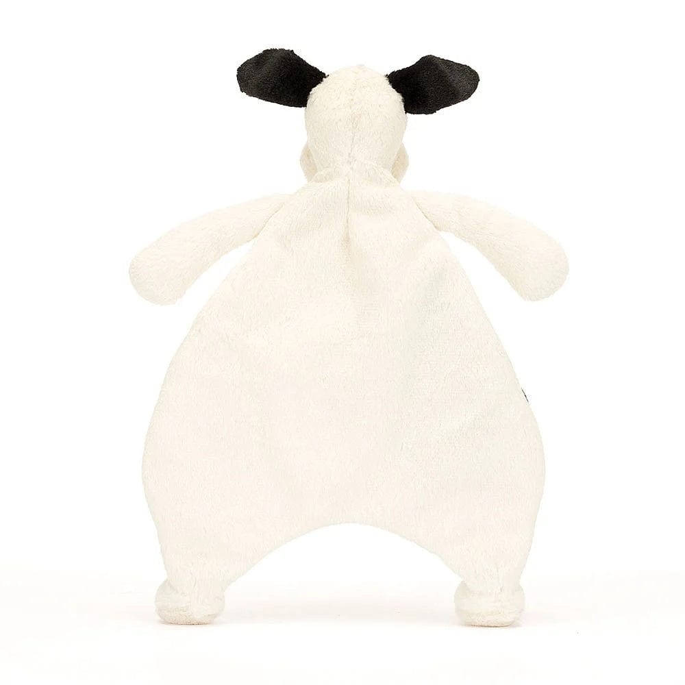 Jellycat Bashful Puppy Comforter - Black & Cream By JELLYCAT Canada - 84438