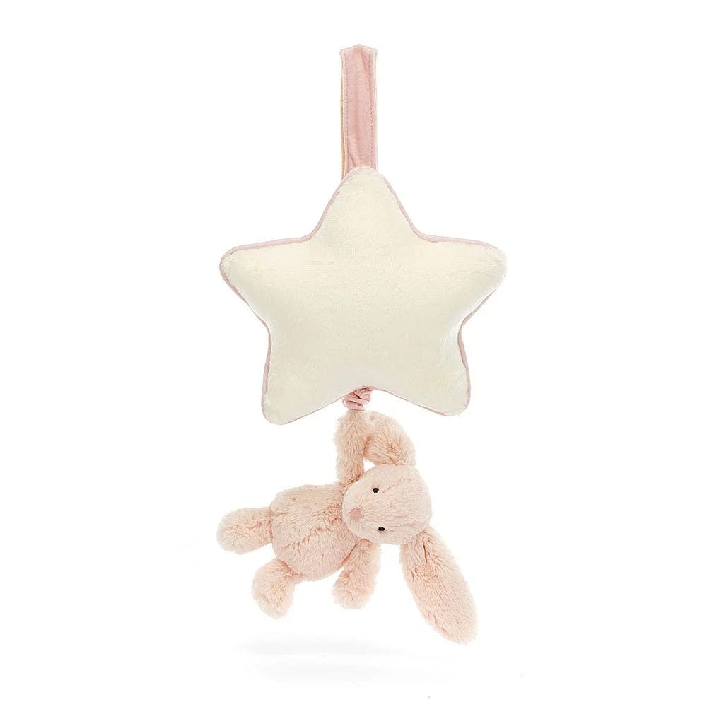 Jellycat Musical Pull Bashful Bunny Blush By JELLYCAT Canada - 84444