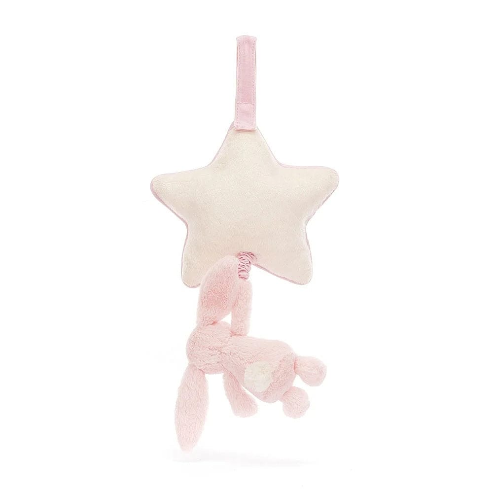 Jellycat Musical Pull Bashful Bunny Pink By JELLYCAT Canada - 84446