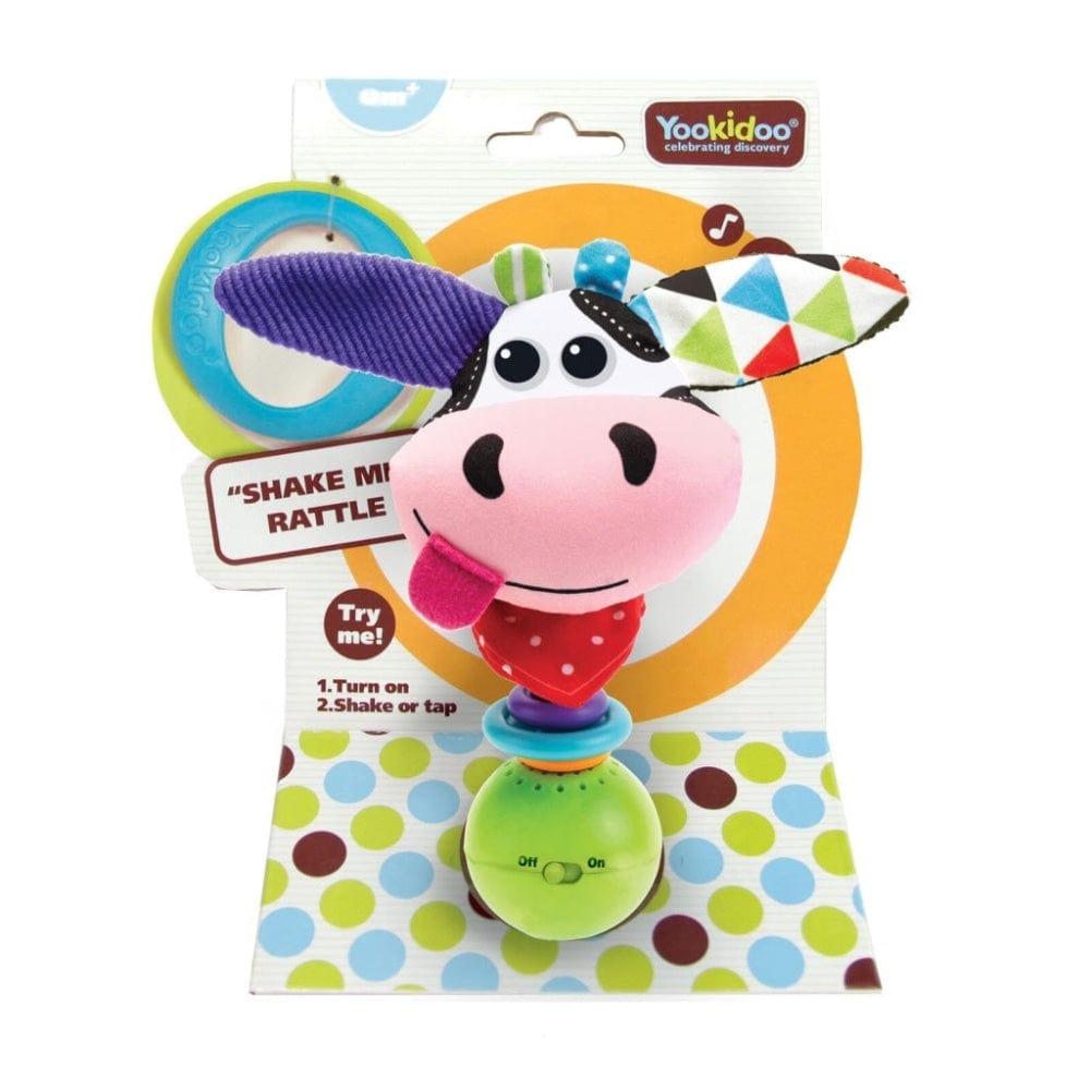 Yookidoo Shake Me Rattle - Cow By YOOKIDOO Canada - 84534