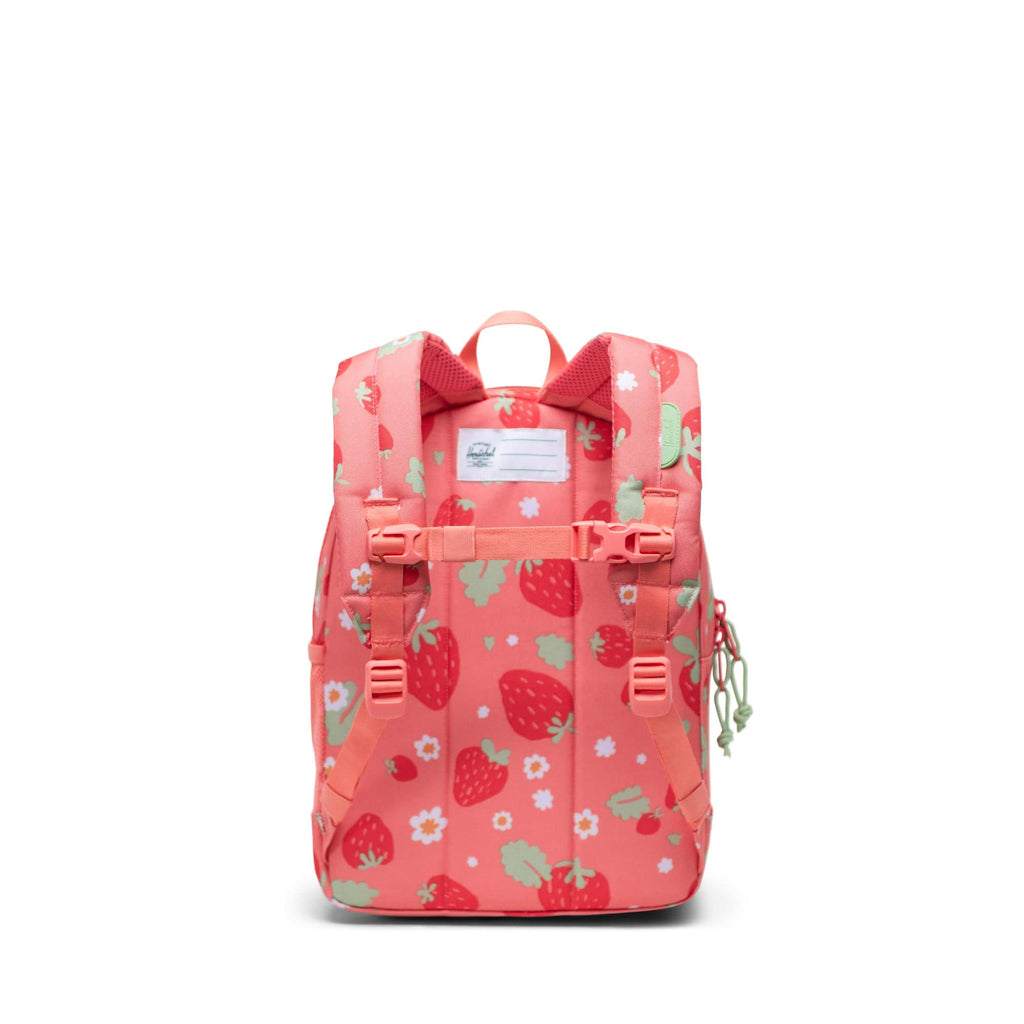Herschel Heritage Backpack Kids - Shell Pink Sweet Strawberries By HERSCHEL Canada - 84776