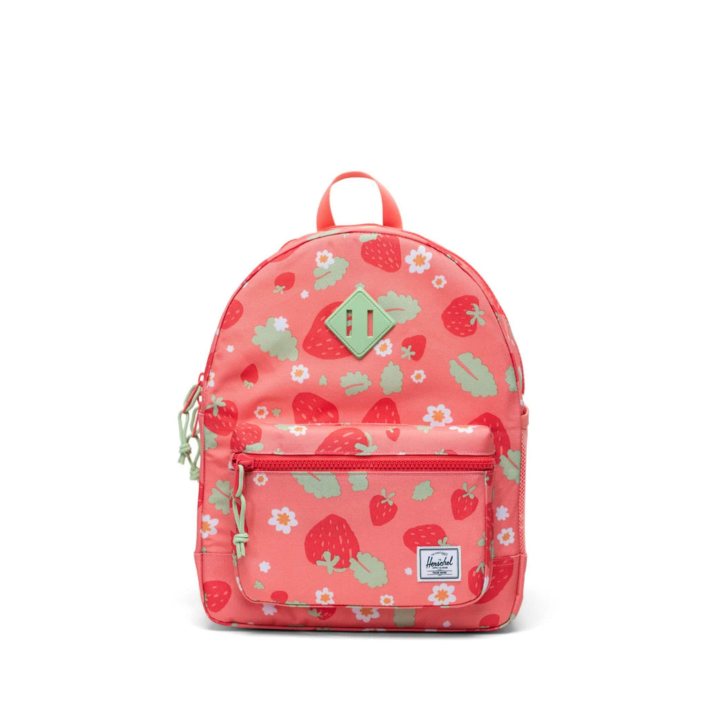 Herschel Heritage Backpack Youth - Shell Pink Sweet Strawberries By HERSCHEL Canada - 84786