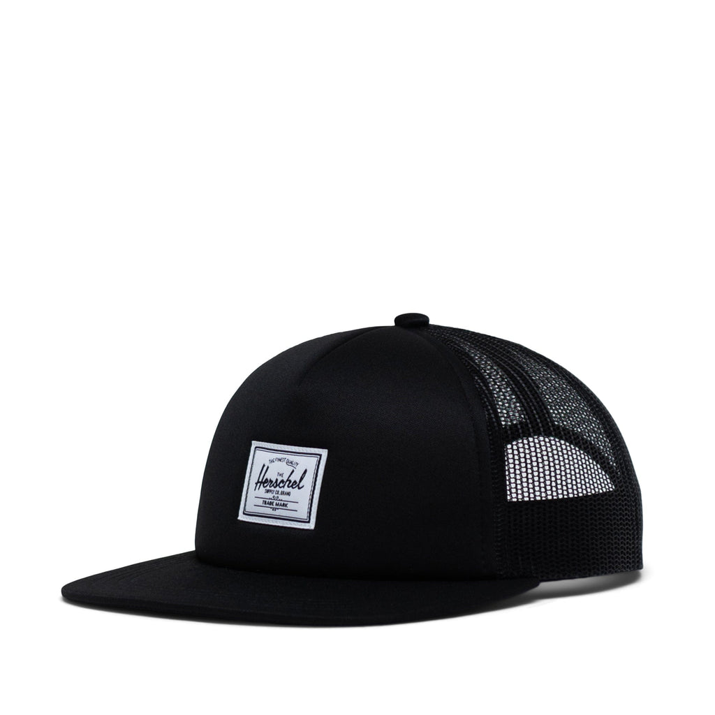 Herschel Mesh Whaler Cap Kids - Black By HERSCHEL Canada - 84792