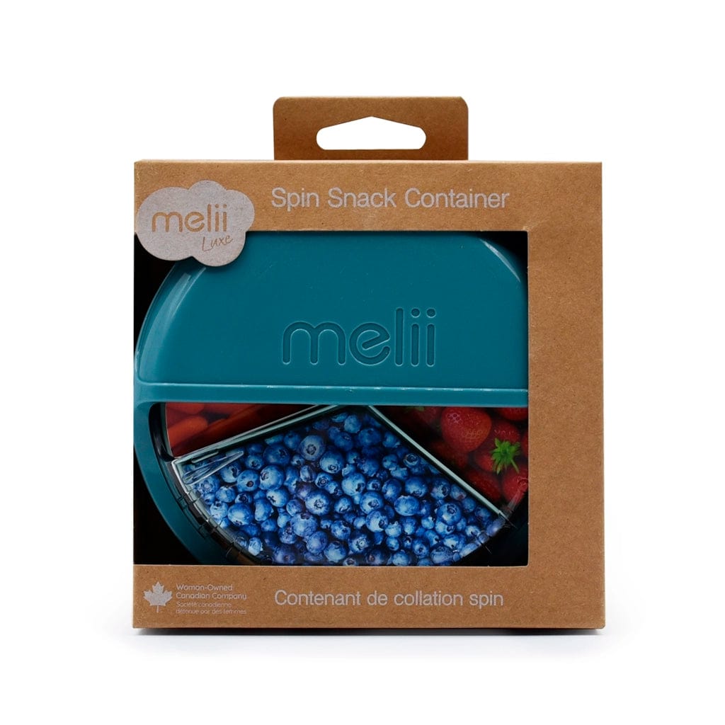 Melii Spin Snack Container Luxe - Blue By MELII Canada - 86251