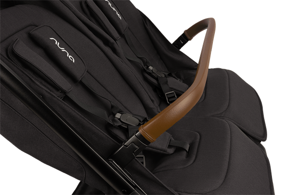 nuna trvl stroller caviar Nuna TRVL dubl Stroller