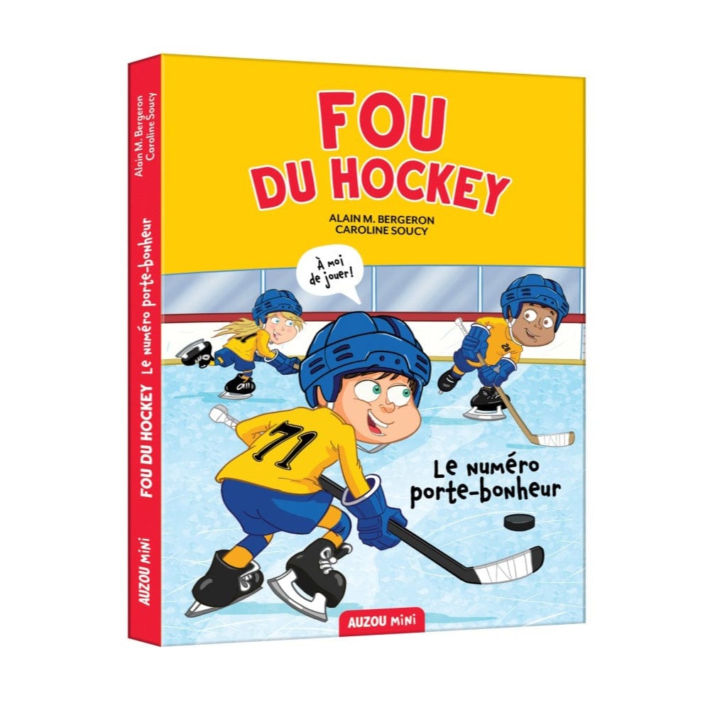 Auzou Fou du hockey : Le numéro porte-bonheur By AUZOU Canada - 97398