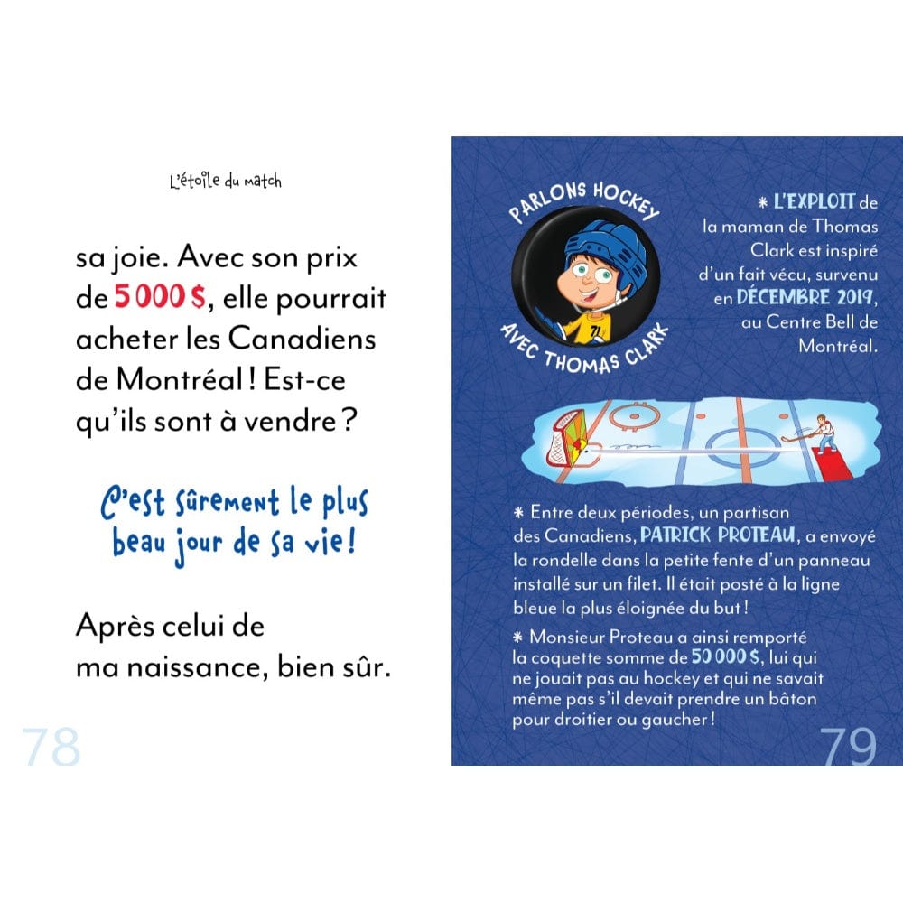 Auzou Fou du hockey : L'étoile du match By AUZOU Canada - 97971