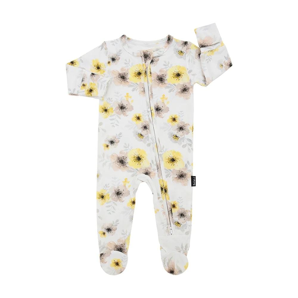 Belan.J Footed Zipper Sleeper - Sunny Meadow By BELAN.J Canada -