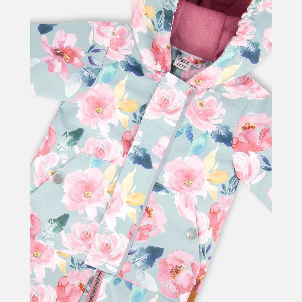 Deux Par Deux One-Piece Baby Midseason - Watercolour Roses By DEUX PAR DEUX Canada -