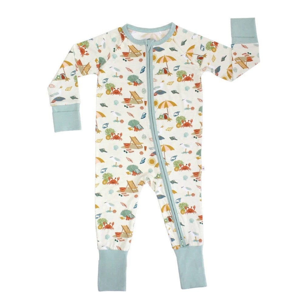 Emerson Bamboo Convertible Baby Pajamas - Beach Day By EMERSON AND FRIENDS Canada -