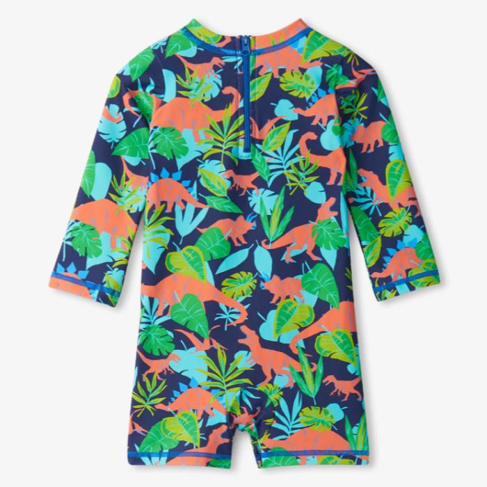 Hatley Baby Boys One-Piece Rashguard - Dino Jungle By HATLEY Canada -