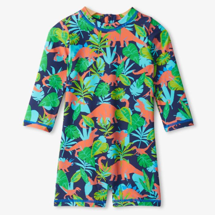 Hatley Baby Boys One-Piece Rashguard - Dino Jungle By HATLEY Canada -