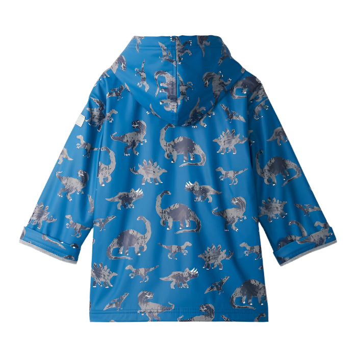 Hatley Boys Rain Jacket - Broken Dino Stamp By HATLEY Canada -