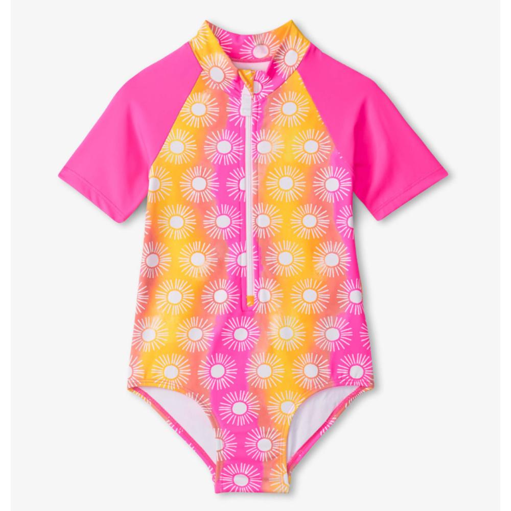 Hatley Girls One-Piece Rashguard - Sunshine By HATLEY Canada -