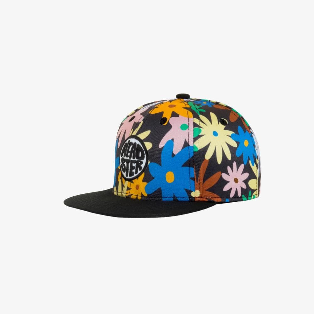 Headster Backyard Meadow Snapback - Black By HEADSTER Canada -