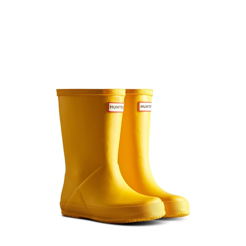 Hunter Kids First Classic Rain Boots - Yellow By HUNTER Canada -