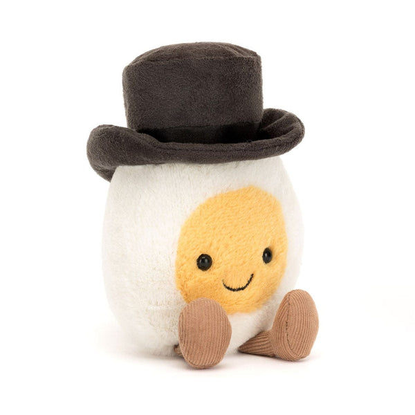Jellycat Amuseables Boiled Egg Groom Plush - Ships from Ontario