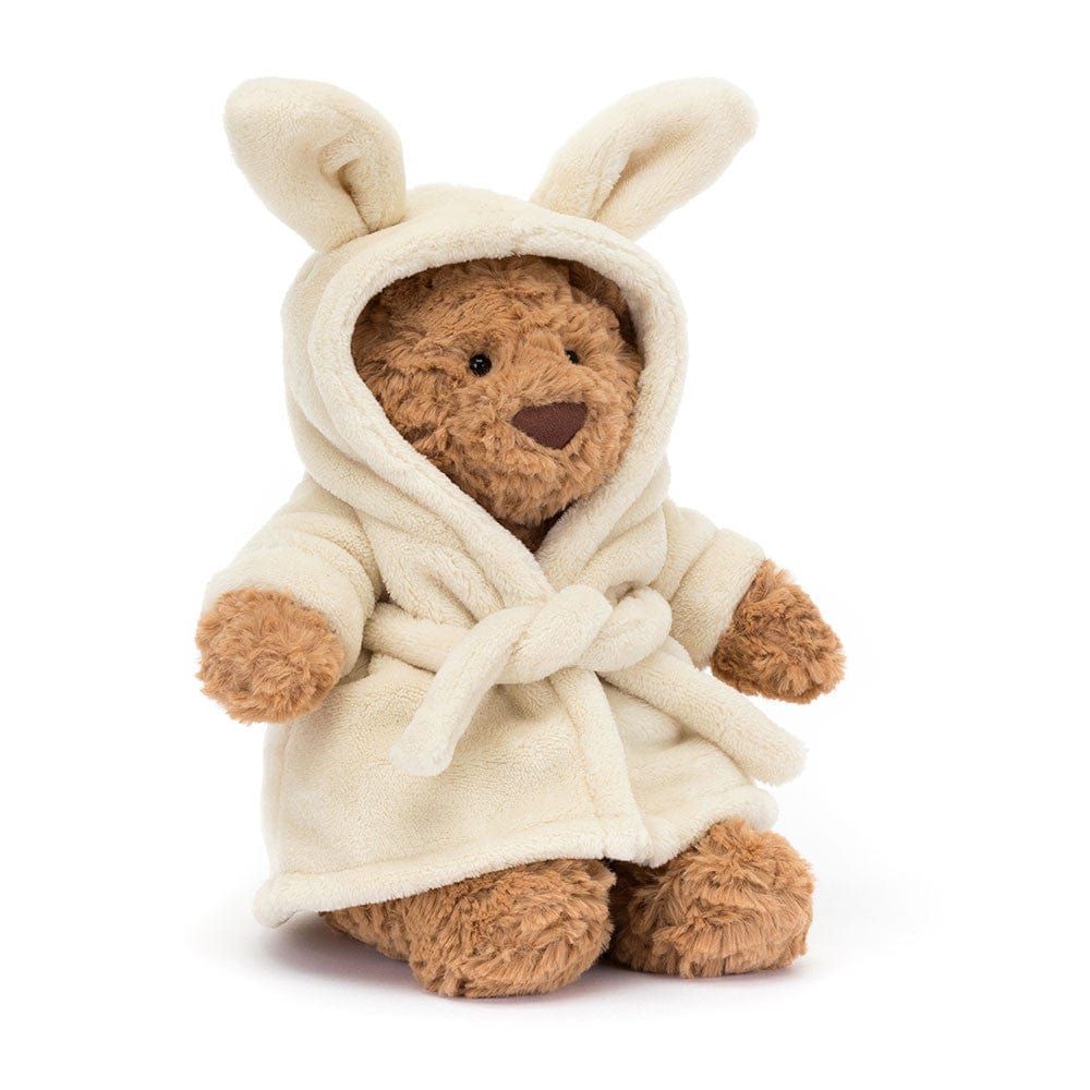 Jellycat Bartholomew Bear Bathrobe Plush - Ships from Ontario