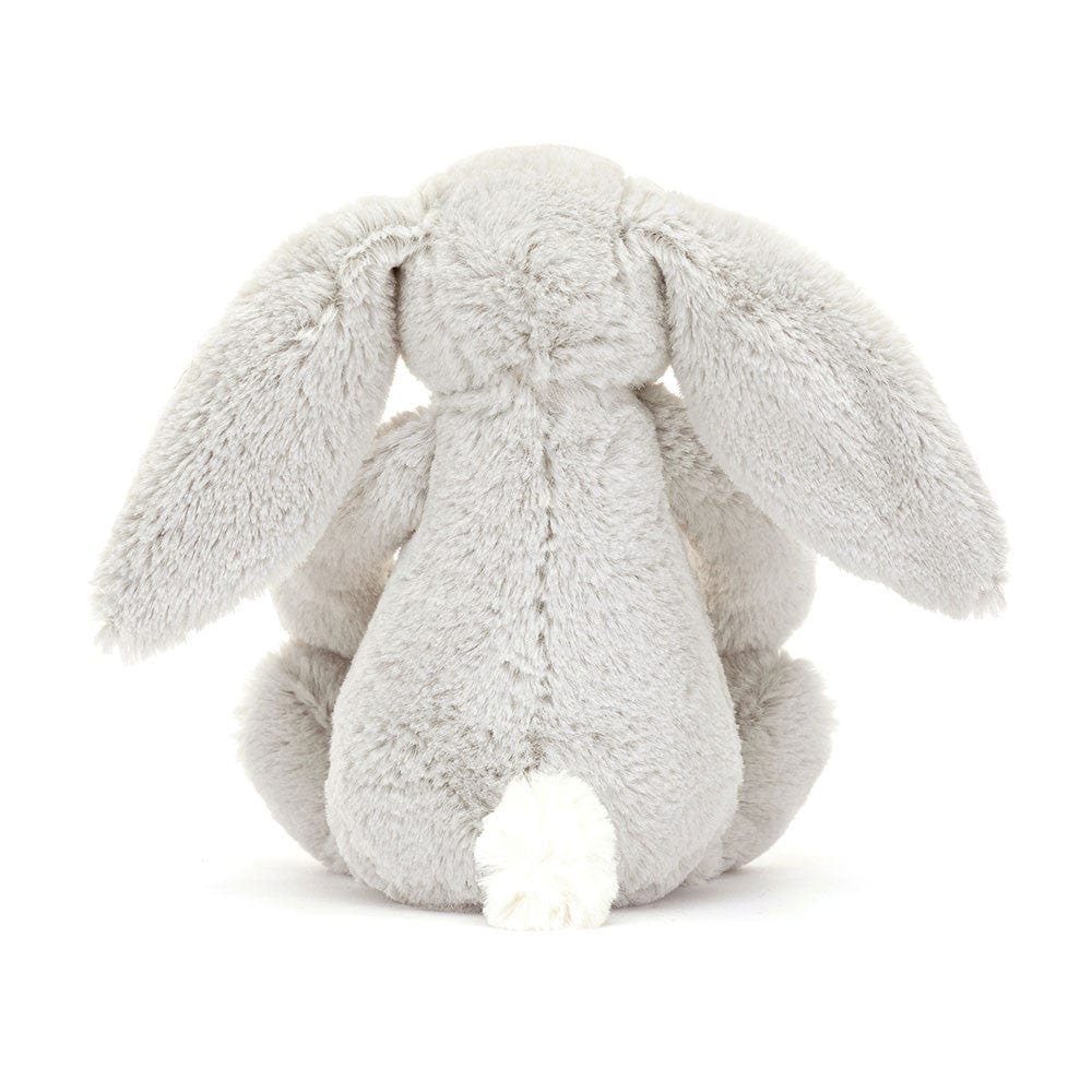  Blossom Silver bloom 耳花ウサギぬいぐるみ Jellycat Blossom Silver Bunny 'Bloom' Small Plush - Ships from