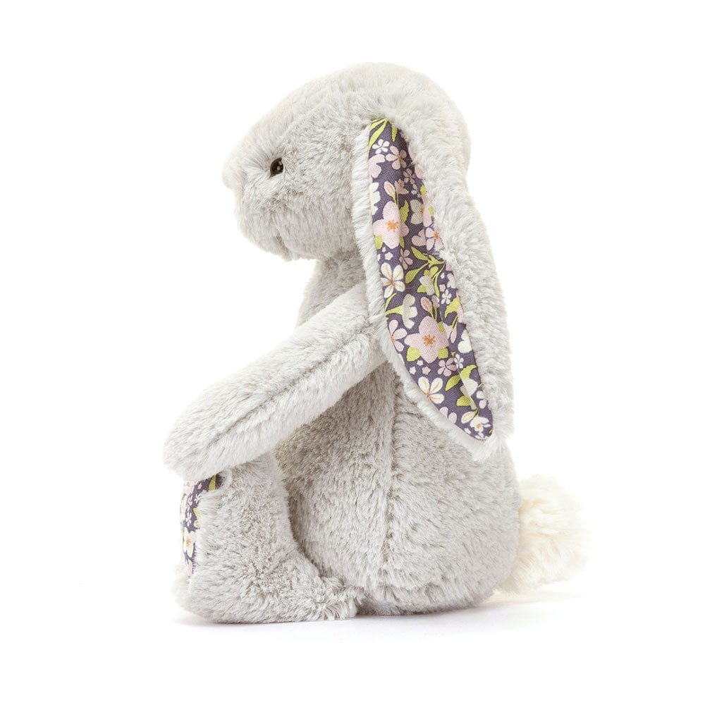 Jellycat Blossom Silver Bunny 'Bloom' Small Plush - Ships from