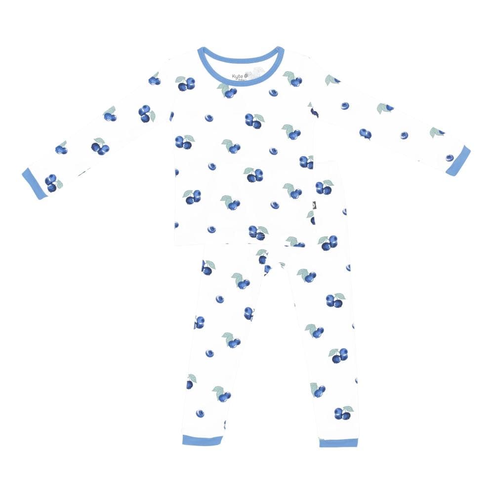 Kyte Baby Long Sleeve Pajama Set - Blueberry By KYTE BABY Canada -