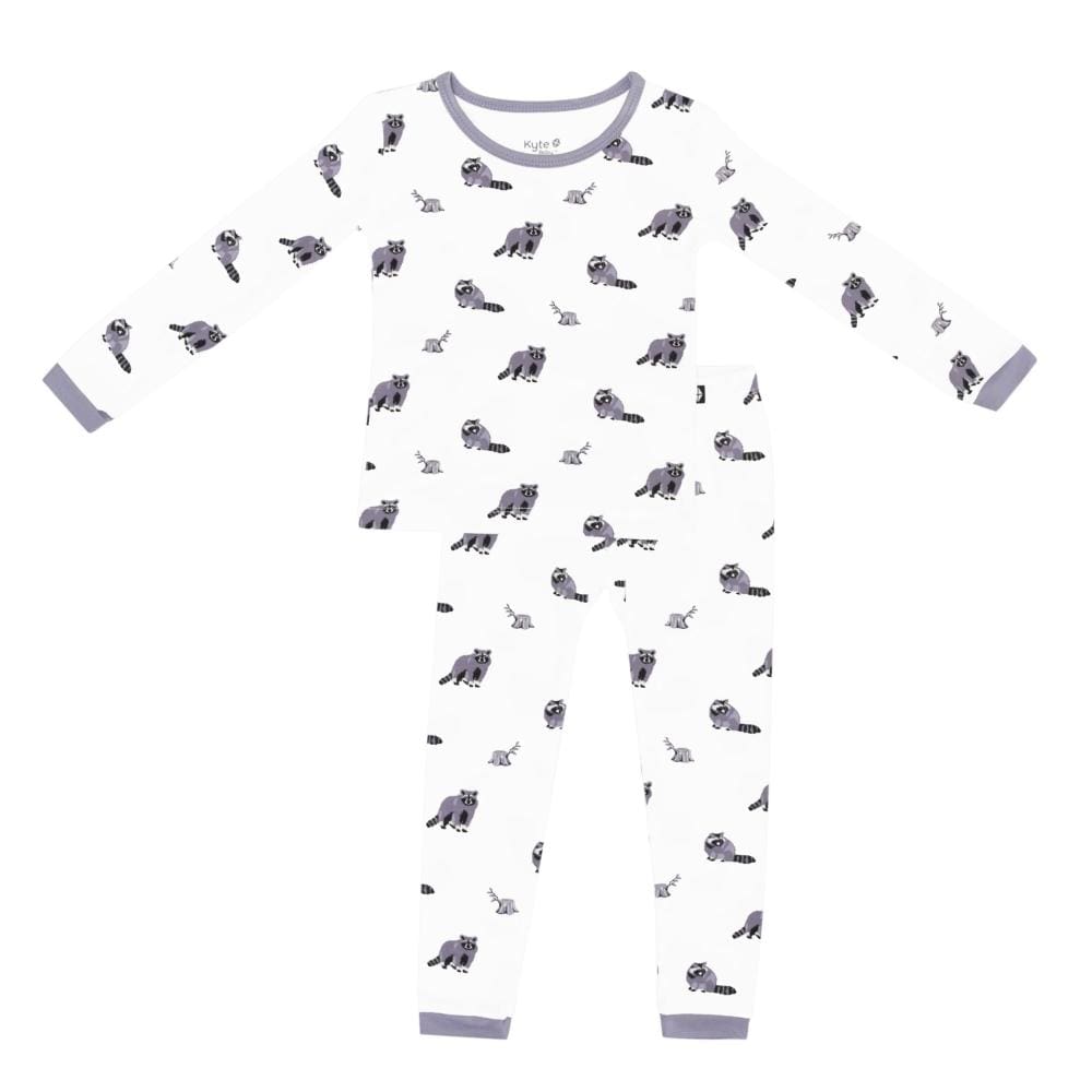 Kyte Baby Long Sleeve Pajama Set - Raccoon By KYTE BABY Canada -